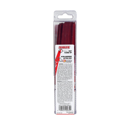 Diablo DS0612BW25 6" 6/12TPI Bi-Metal Reciprocating Saw Blades for Nail-Embedded Wood (25-Pack)