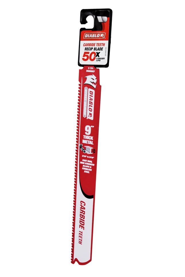 Diablo Freud DS0908CF 9" 8 TPI Carbide Tipped Reciprocating Saw Blade