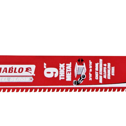Diablo Freud DS0908CF 9" 8 TPI Carbide Tipped Reciprocating Saw Blade