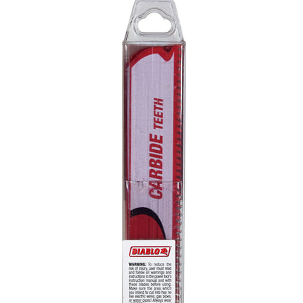 Diablo DS0908CF10 9" 8TPI Steel Demon Carbide Teeth Reciprocating Saw Blades for Thick Metal (10-Pack)