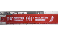 Diablo DS0914BF5 9" 14/18TPI Bi-Metal Reciprocating Saw Blades for Medium Metal (5-Pack)