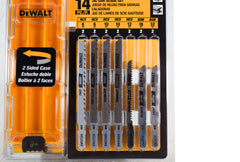 DeWalt DW3742C T-Shank Jig Saw Blade Set with Case (14 pc)