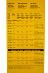 DEWALT DW3983 .020-by-44-7/8-Inch 18 TPI Portable Band Saw Blade, 3-Pack
