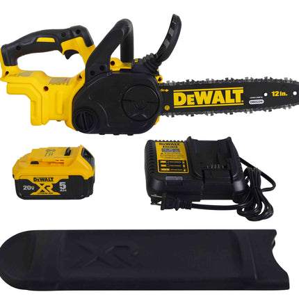 Dewalt DCCS620P1 20V MAX 5.0 Ah Cordless Lithium-Ion Compact Chainsaw Kit