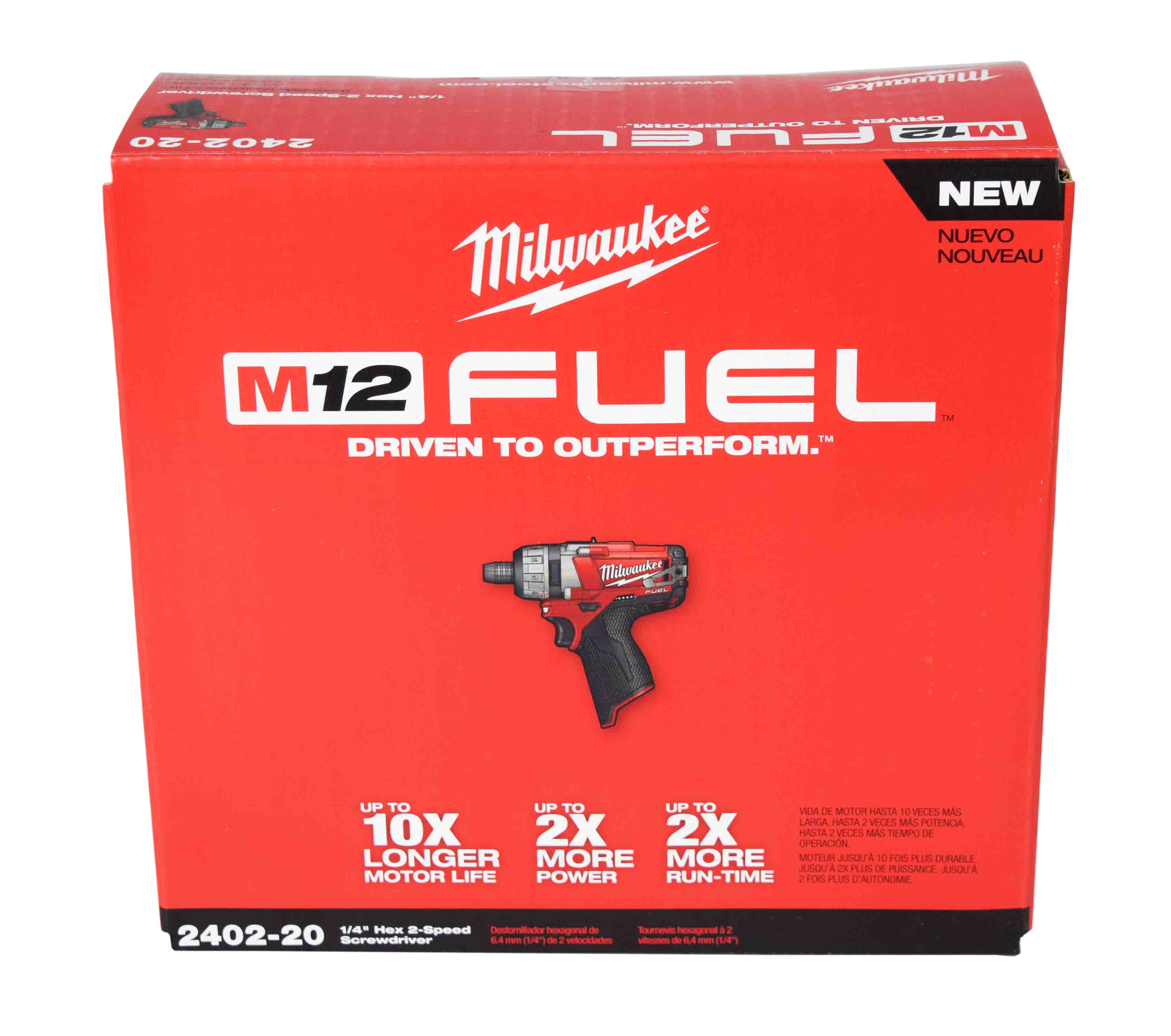 Milwaukee M12 1/4" Fuel Hex Screwdriver