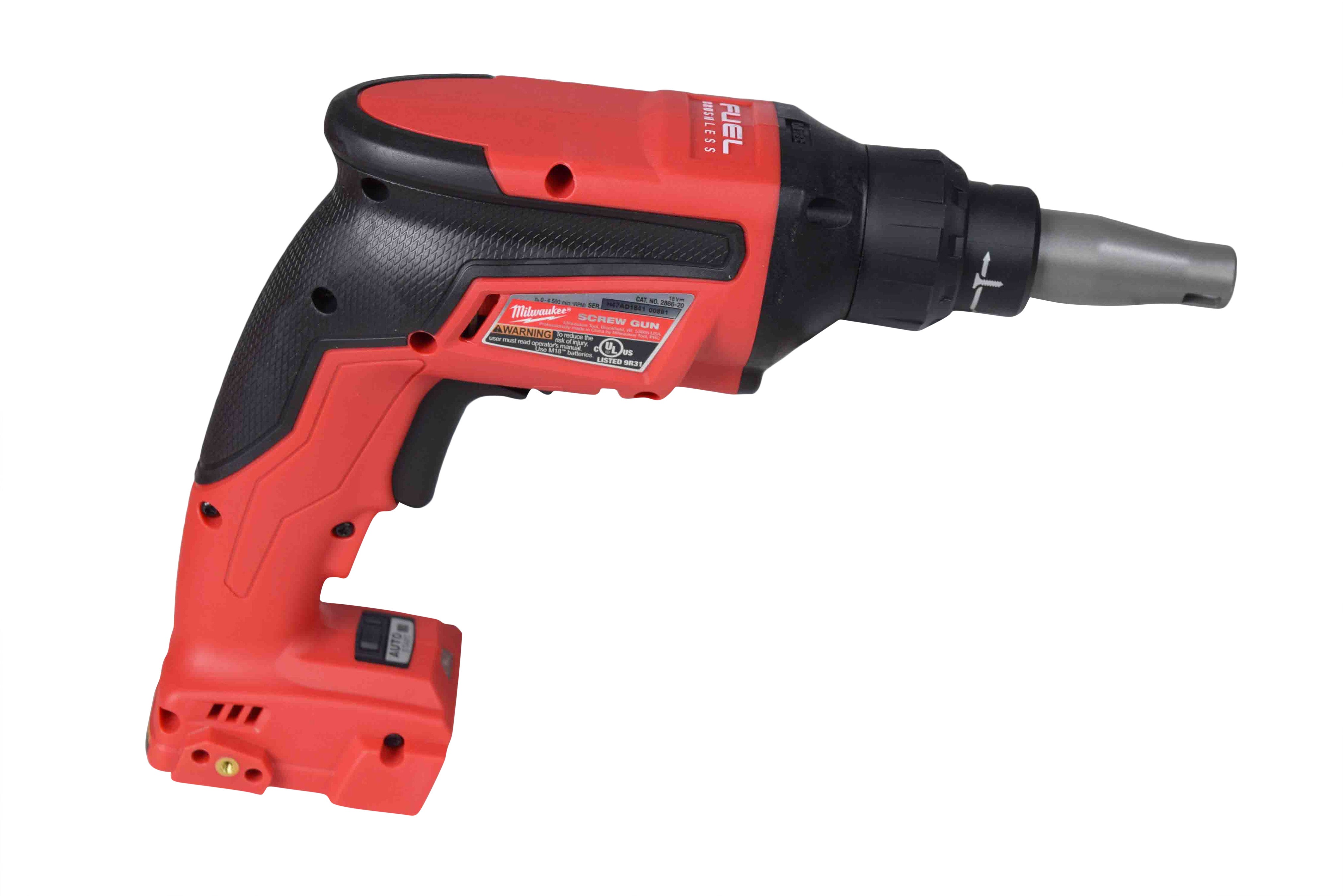 Milwaukee 2866-20 M18 FUEL 18V Cordless Lithium-Ion Drywall Screw Gun (Tool Only)
