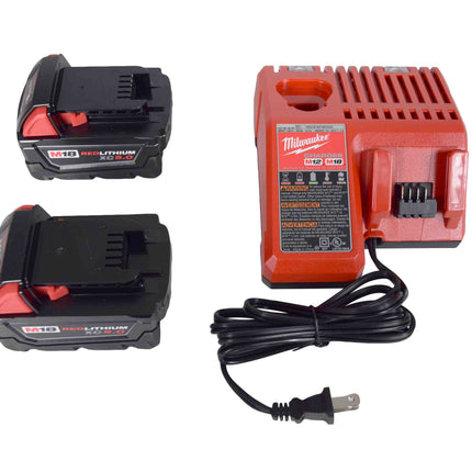 Milwaukee M18 FUEL 18V Li-Ion Brushless Drywall Screw Gun Kit Batteries Charger