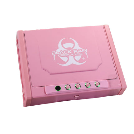 Black Rain Ordnance - Security Safe w/ Biometric Fingerprint or KeyPad Lock (Pink)