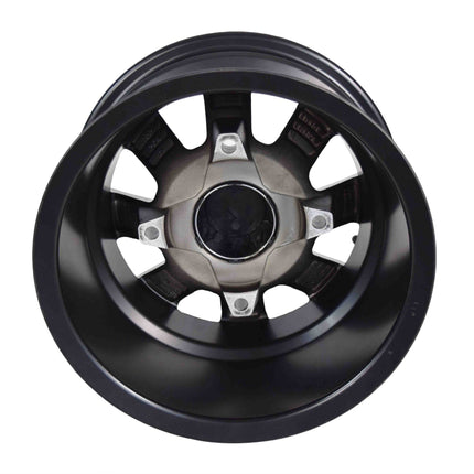 Sedona 570-1146 Spyder 12x7 4+3 Offset 4/156  Satin Black Aluminum Wheel