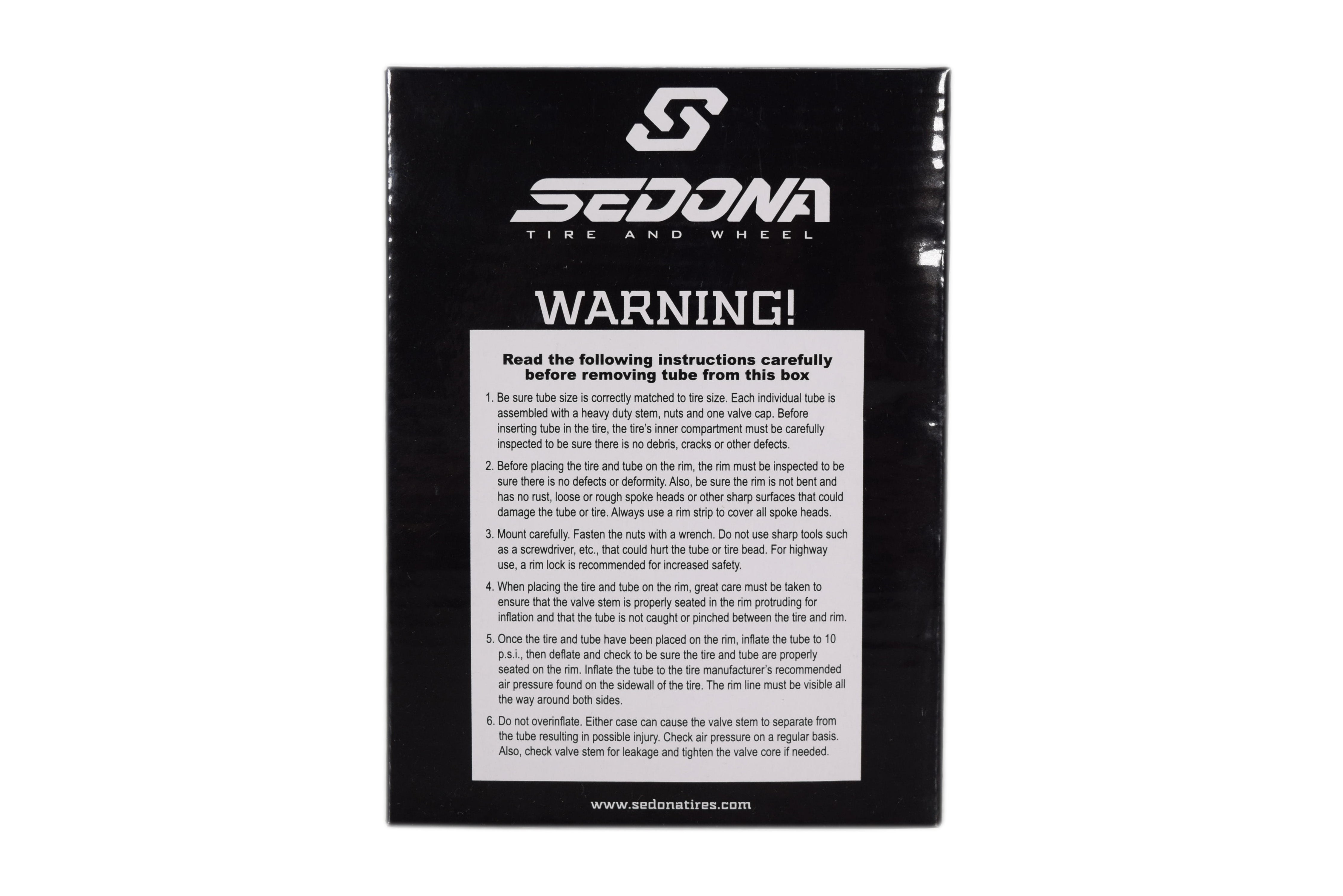 Sedona 87-0121 3.00/3.25-12 TR87 Motorcycle Inner Tube