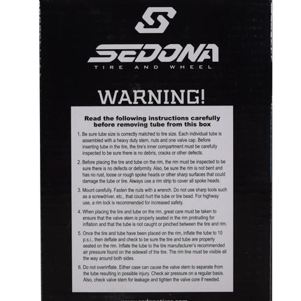 Sedona 87-0130 Motorcycle Tube 3.25/3.50-14 TR4