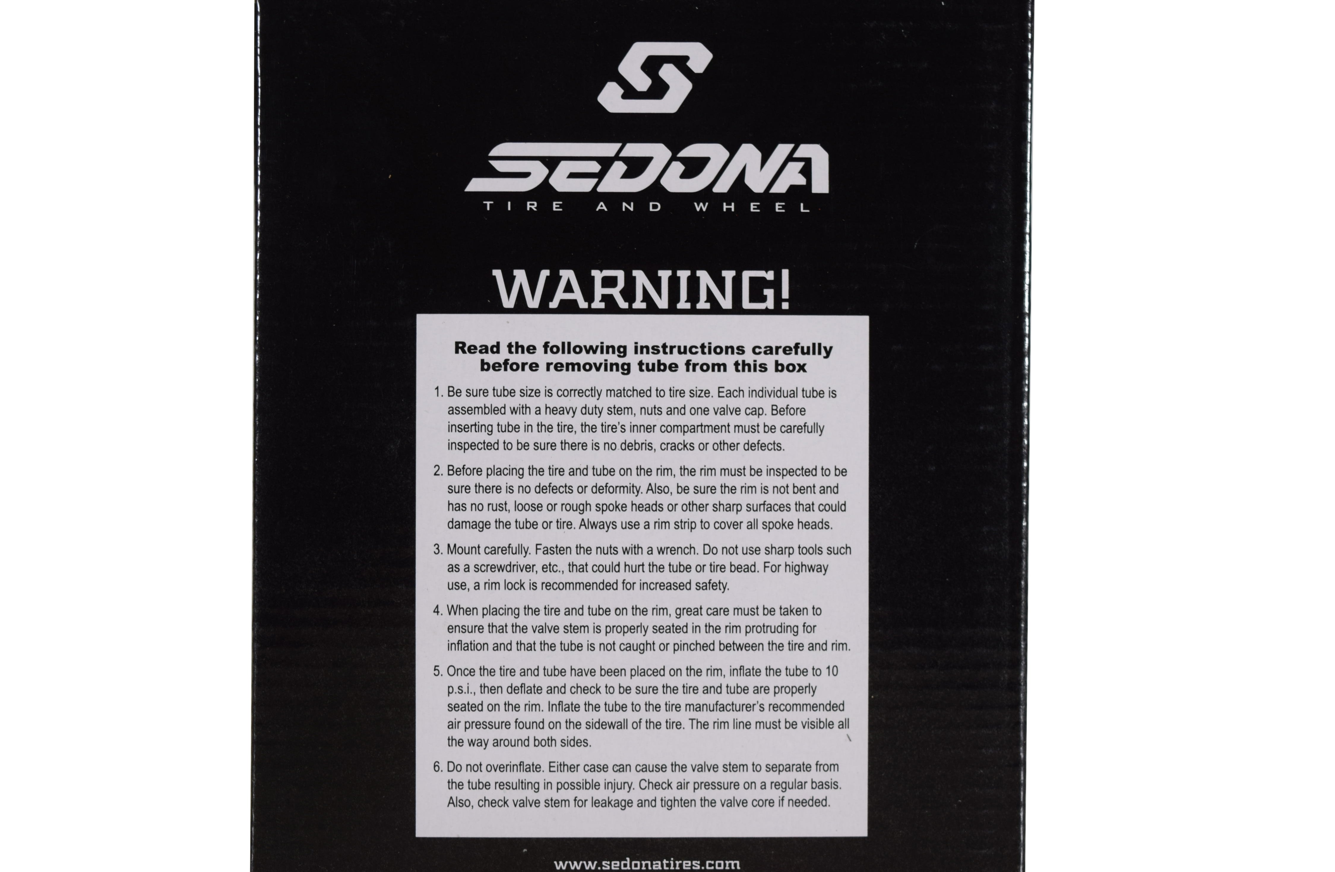 Sedona 87-0159 Motorcycle Tube 4.00/4.50-17 TR4