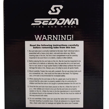 Sedona 87-0160 4.50/5.10-17 TR4 Motorcycle Inner Tube
