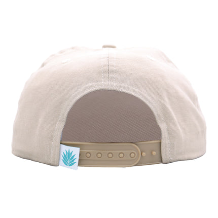 Sendero Provisions Co. Wild Wild Horses Adjustable Snapback Hat with Embroidered Design (Tan/Orange) - One Size