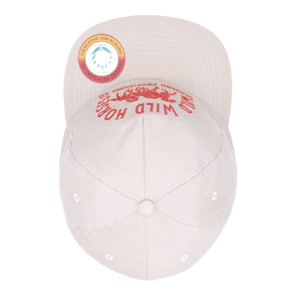 Sendero Provisions Co. Wild Wild Horses Adjustable Snapback Hat with Embroidered Design (Tan/Orange) - One Size