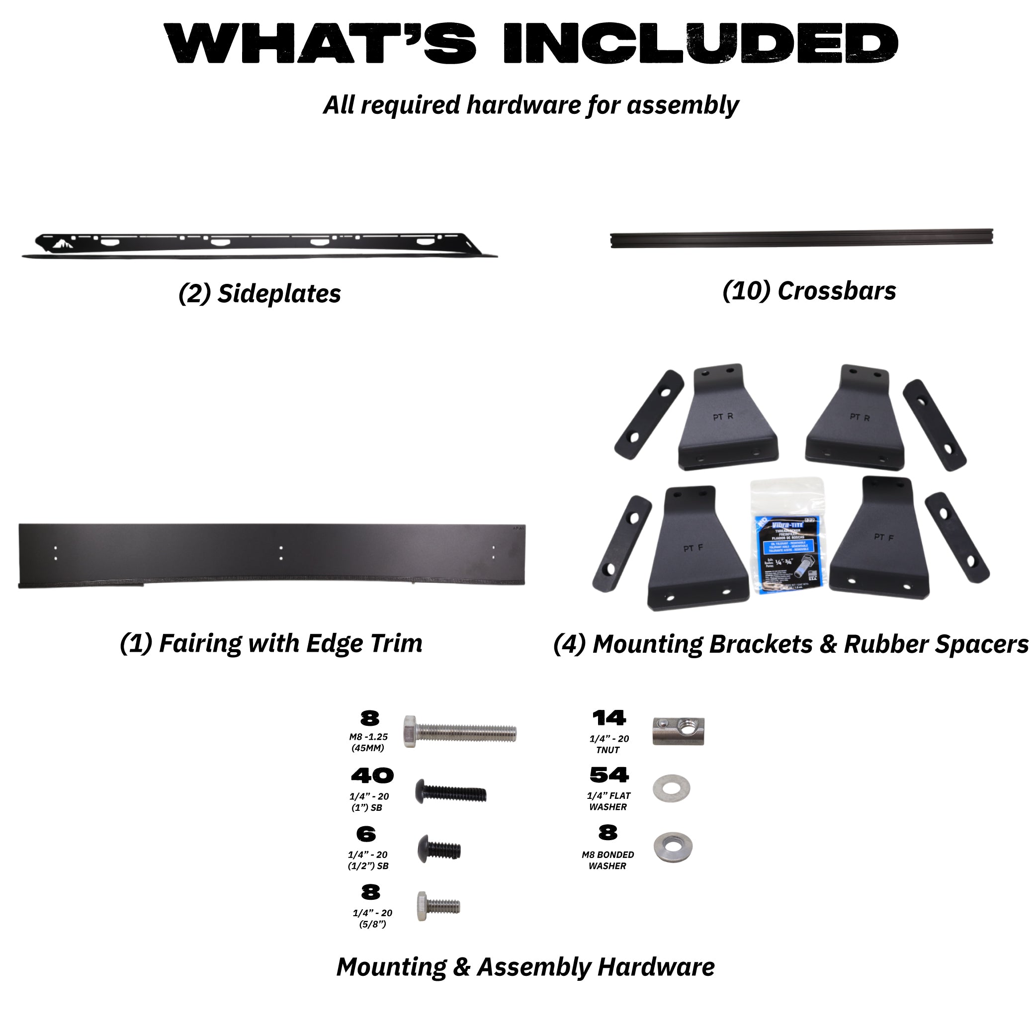 Sherpa - The Princeton Full Height Aluminum Roof Rack with Crossbars Made for 2003-2009 Toyota 4Runner - Drill Free Rack for Tents; Kayaks; Bikes; Skis Made in the USA
