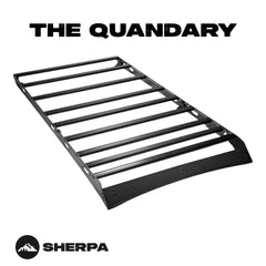 Sherpa -The Quandary Full Height Aluminum Roof Rack with Crossbars Made for 2003-2009 Lexus GX470  - Drill Free Rack for Tents; Kayaks; Bikes; Skis Made in the USA