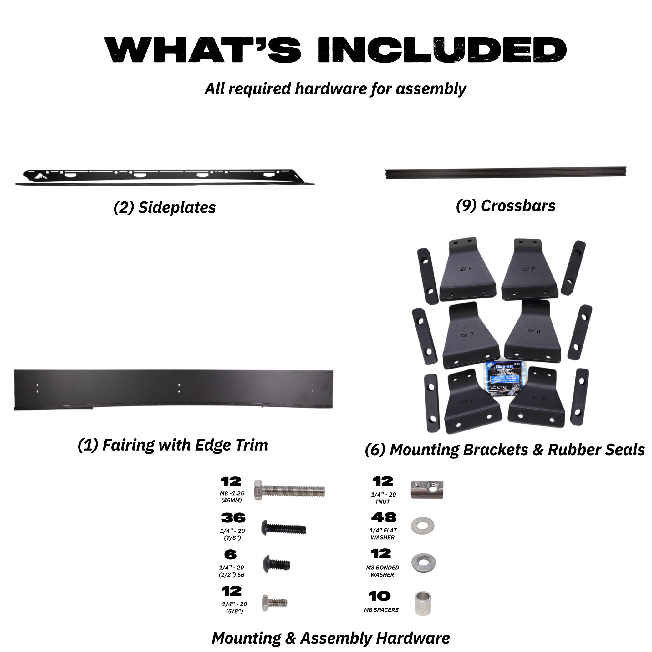 Sherpa -The Quandary Full Height Aluminum Roof Rack with Crossbars Made for 2003-2009 Lexus GX470  - Drill Free Rack for Tents; Kayaks; Bikes; Skis Made in the USA