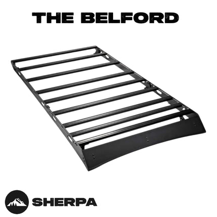 Sherpa - The Belford Full Height Aluminum Roof Rack with Crossbars Made for 2001-2007 Toyota Sequoia - Drill Free Rack for Tents; Kayaks; Bikes; Skis Made in the USA