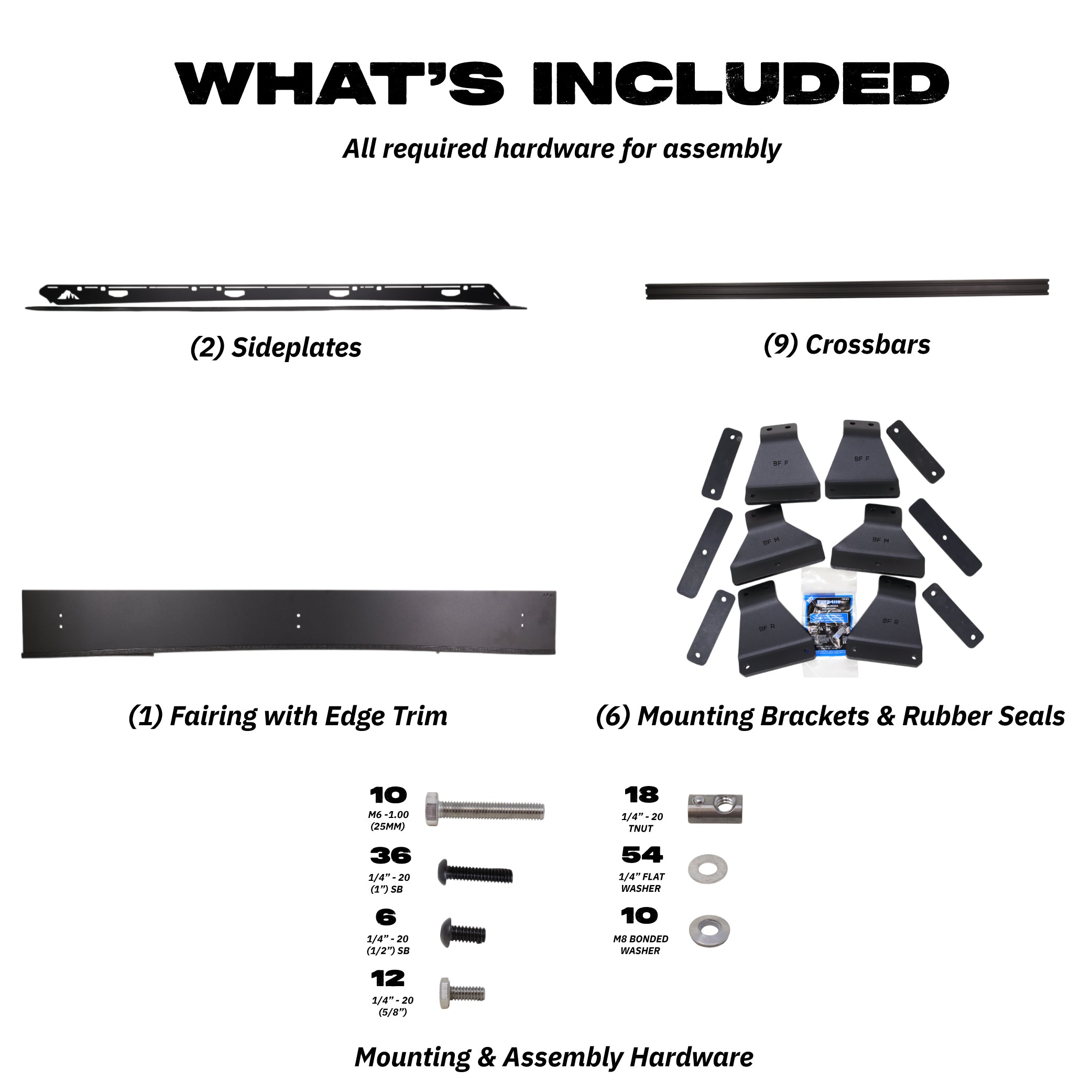 Sherpa - The Belford Full Height Aluminum Roof Rack with Crossbars Made for 2001-20007 Toyota Sequoia - Drill Free Rack for Tents; Kayaks; Bikes; Skis Made in the USA