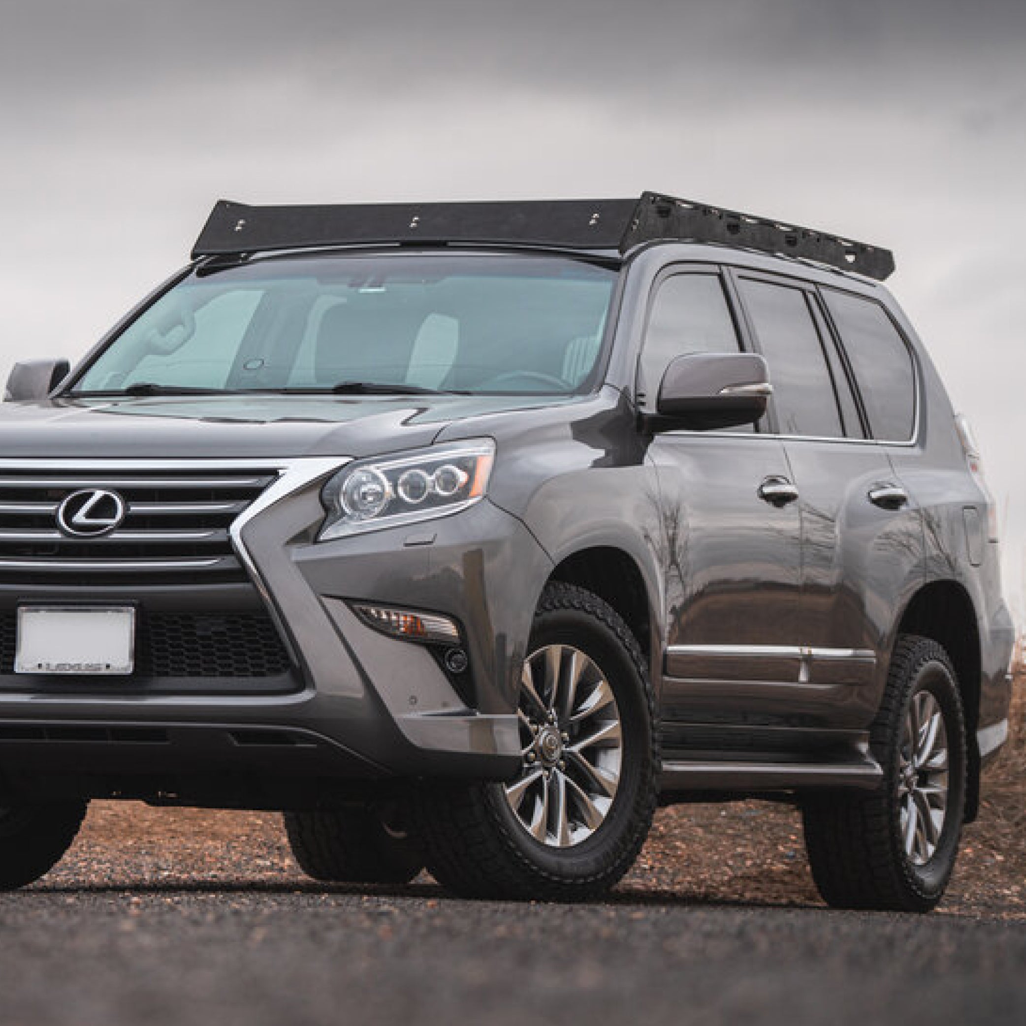Sherpa -The Yale Full Height Aluminum Roof Rack with Crossbars Made for 2010-2023 Lexus GX460 - Drill Free Rack for Tents; Kayaks; Bikes; Skis Made in the USA