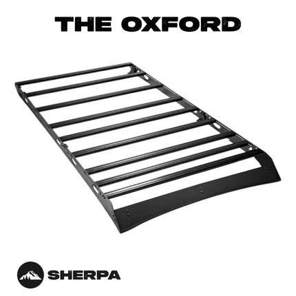 Sherpa - The Oxford Half Height/Single Row Light Aluminum Roof Rack with Crossbars Made for 1998-2007 Toyota LC100 & Lexus LX470 - Drill Free Rack for Tents; Kayaks; Bikes; Skis Made in the USA