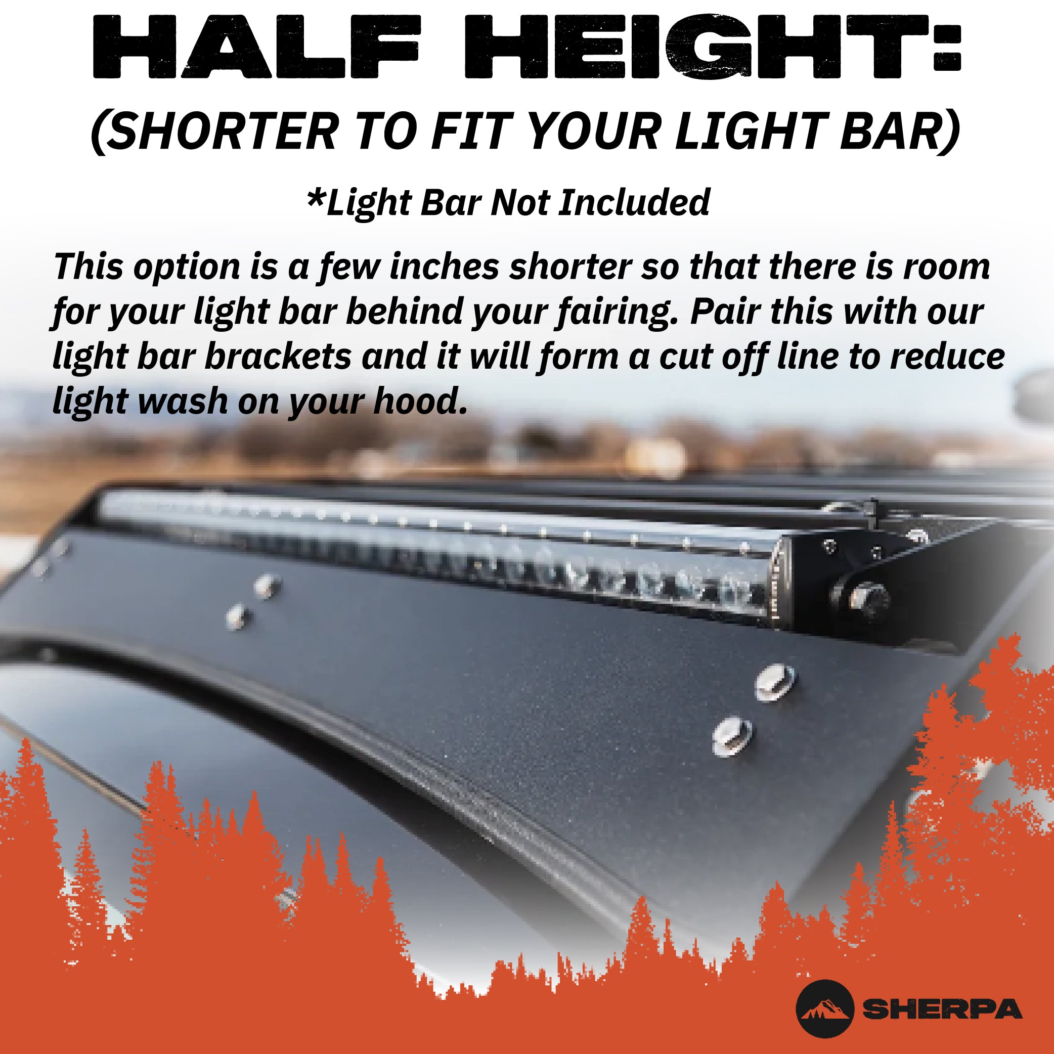 Sherpa - The Oxford Half Height/Single Row Light Aluminum Roof Rack with Crossbars Made for 1998-2007 Toyota LC100 & Lexus LX470 - Drill Free Rack for Tents; Kayaks; Bikes; Skis Made in the USA
