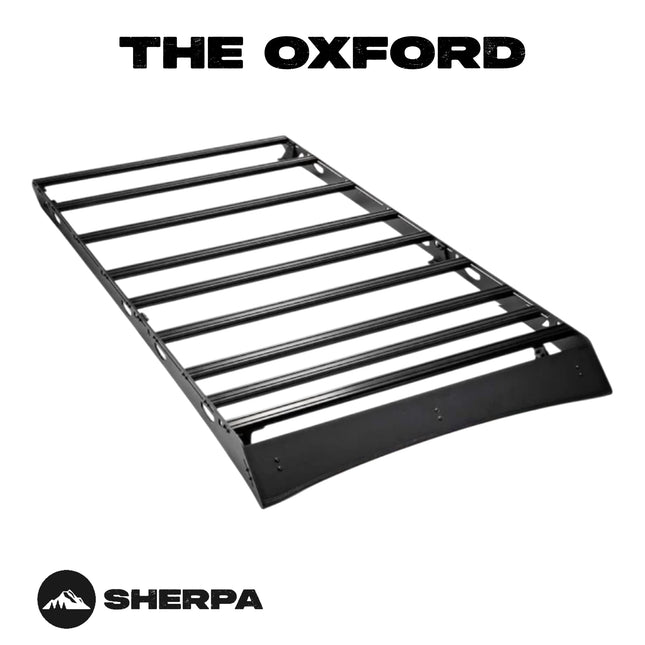 Sherpa -The Oxford Full Height Aluminum Roof Rack with Crossbars Made for 1998-2007 Toyota LC100 & Lexus LX470 - Drill Free Rack for Tents; Kayaks; Bikes; Skis Made in the USA