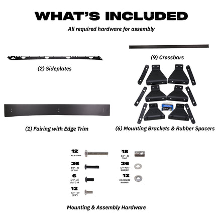 Sherpa -The Oxford Full Height Aluminum Roof Rack with Crossbars Made for 1998-2007 Toyota LC100 & Lexus LX470 - Drill Free Rack for Tents; Kayaks; Bikes; Skis Made in the USA