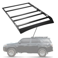 Sherpa - The Needle Half Height/Single Row Light Aluminum Roof Rack with Crossbars Made for 2010-2024 Toyota 4Runner - Drill Free Rack for Tents; Kayaks; Bikes; Skis Made in the USA