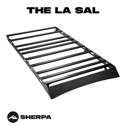 Sherpa -The La Sal Full Height Aluminum Roof Rack with Crossbars Made for 1990-1997 Toyota 80 Series Land Cruiser - Drill Free Rack for Tents; Kayaks; Bikes; Skis Made in the USA