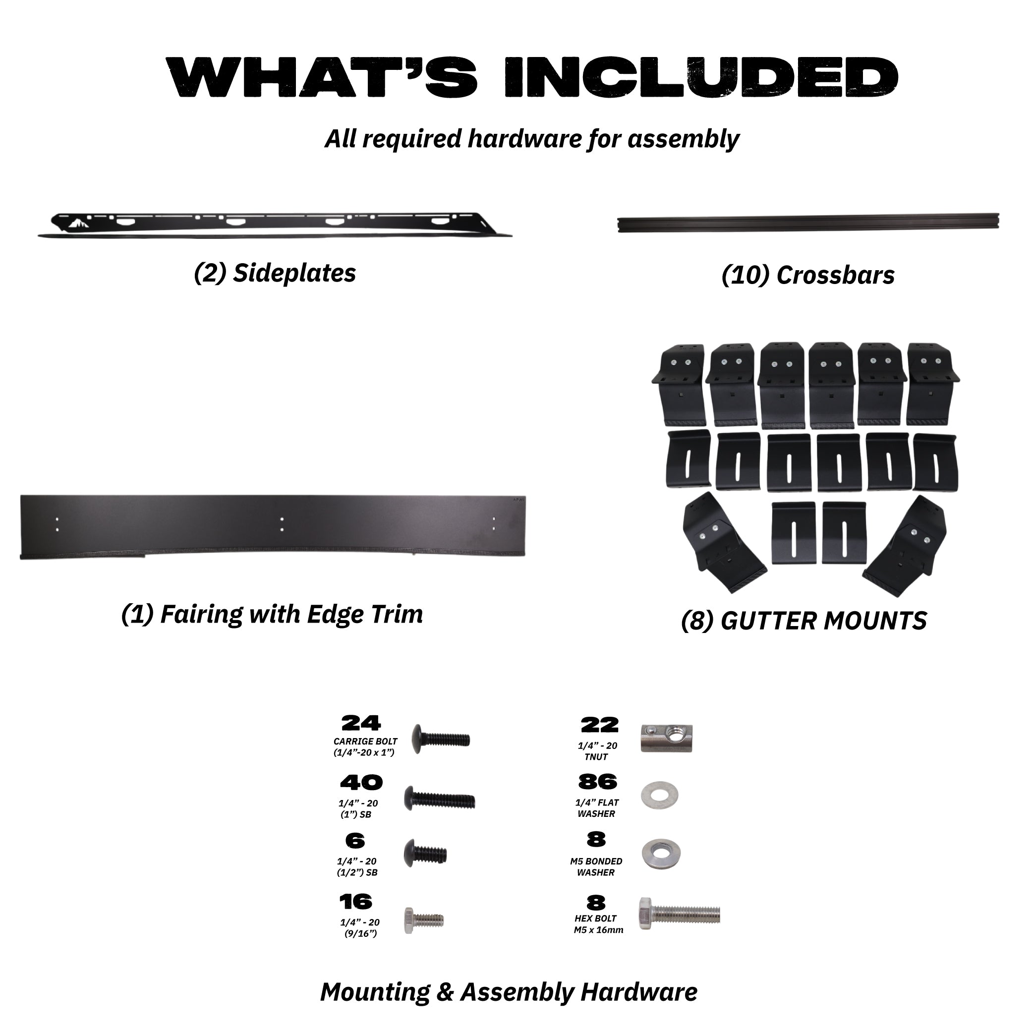 Sherpa -The La Sal Full Height Aluminum Roof Rack with Crossbars Made for 1990-1997 Toyota 80 Series Land Cruiser - Drill Free Rack for Tents; Kayaks; Bikes; Skis Made in the USA
