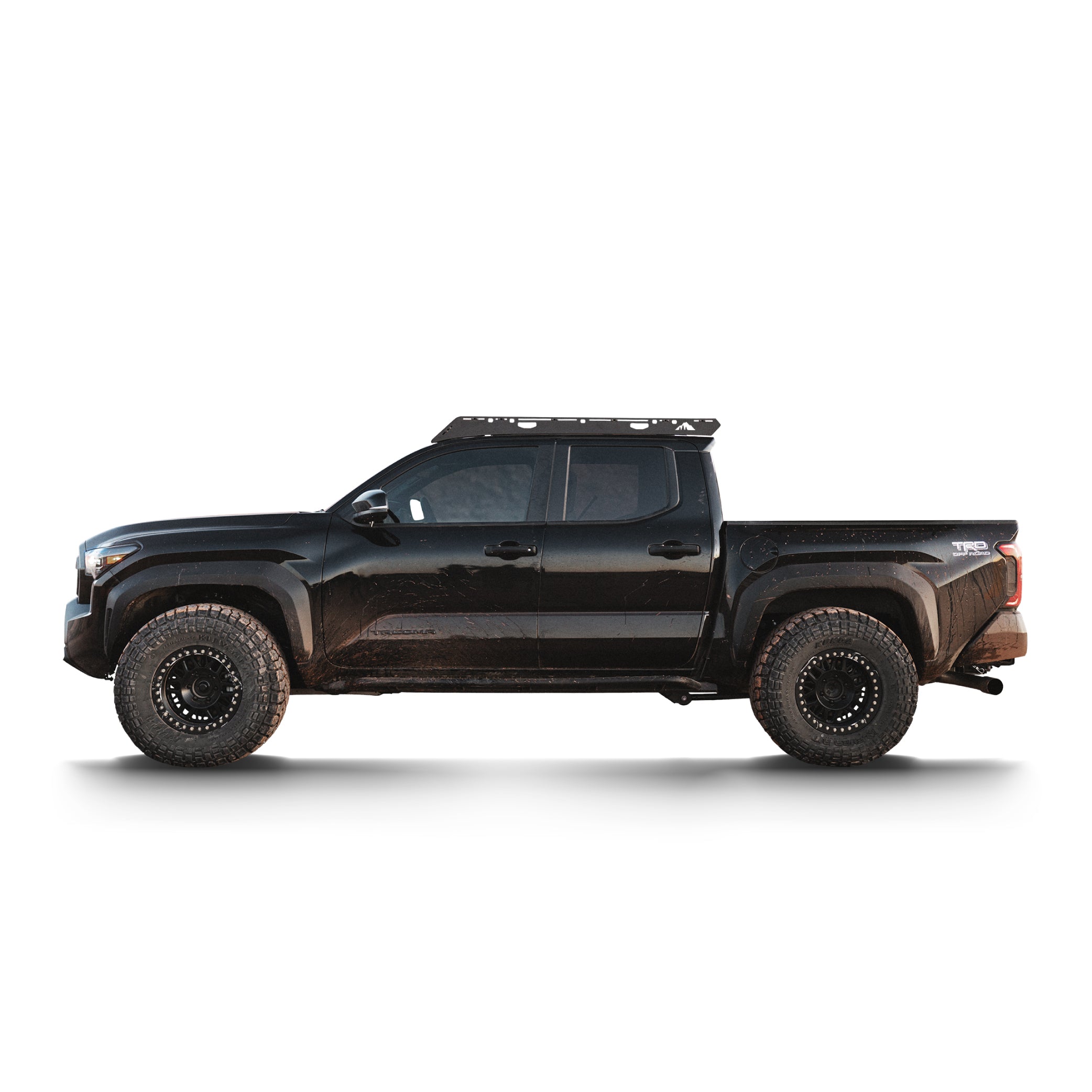 Sherpa -The Rainier Full Height Aluminum Roof Rack with Crossbars Made for 2024-2025 Toyota Tacoma Double Cab - Drill Free Rack for Tents; Kayaks; Bikes; Skis Made in the USA