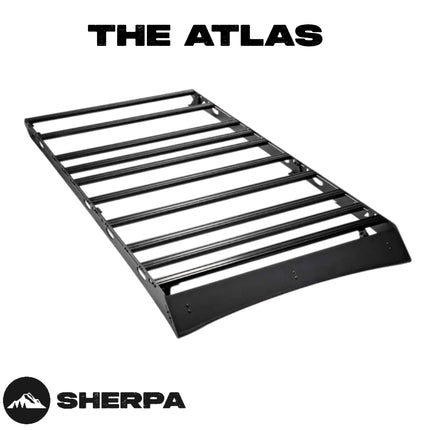 Sherpa - The Atlas Full Height Aluminum Roof Rack with Crossbars Made for 2024-25 Toyota Land Cruiser / Lexus GX550 - Drill Free Rack for Tents; Kayaks; Bikes; Skis Made in the USA