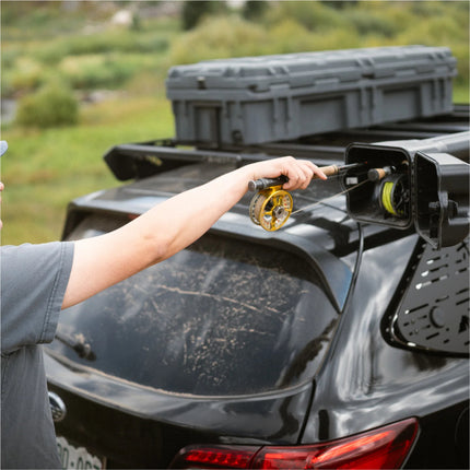 Sherpa 154844 The Olympus Full Height Roof Rack for 2015-2019 Subaru Outback - Full-Length Aluminum, 1/4" Side Panels, Drill-Free No Modification, Black Textured Powder Coat Finish