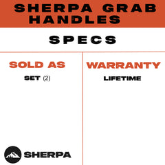 Sherpa - Billet Grab Handles