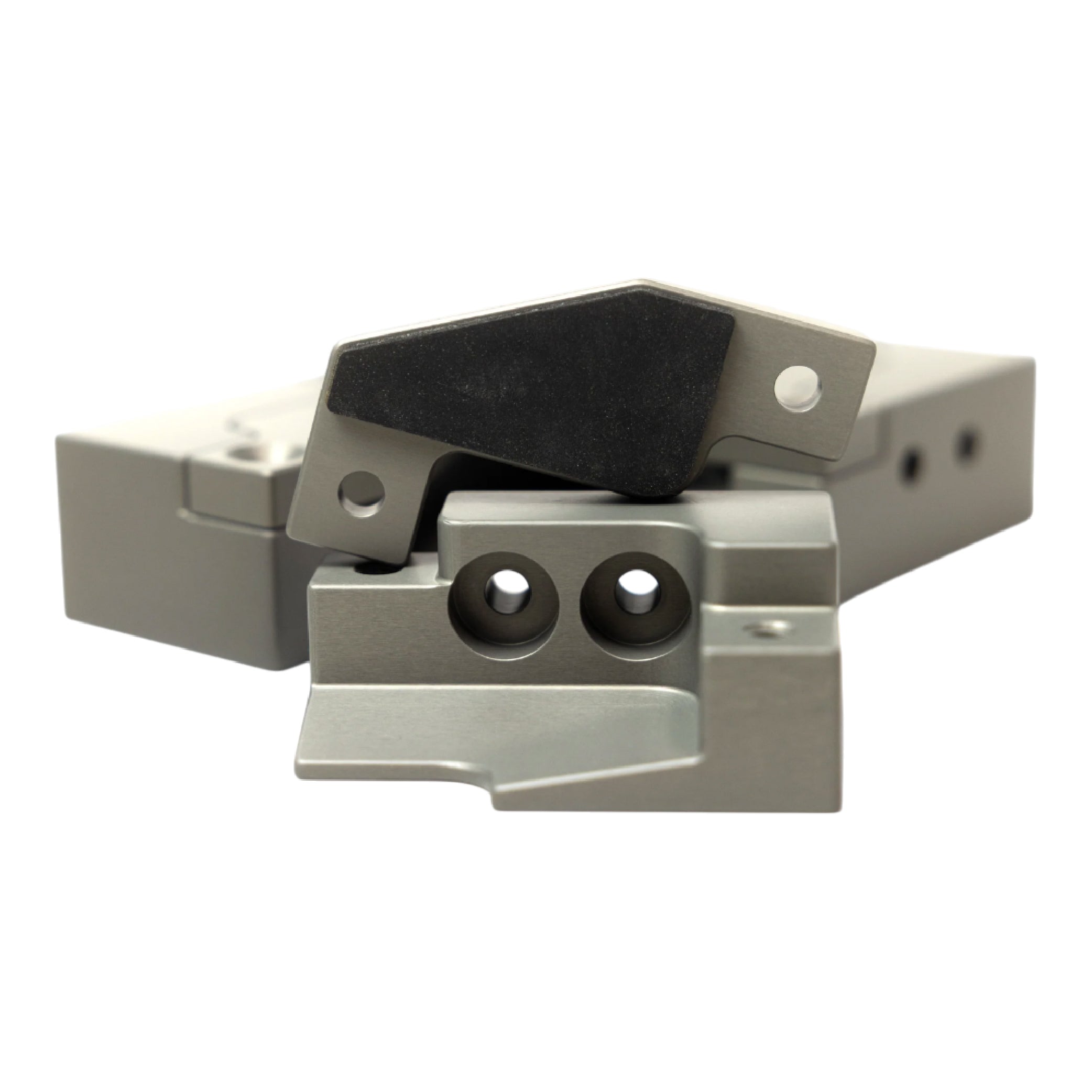 Sherpa Starlink Mini Flush Mounts – CNC-Machined Aluminum Mounting Brackets – Low-Profile Flush Mount Kit for Starlink Mini High Performance Dish – Anodized Aluminum Finish – Made in USA