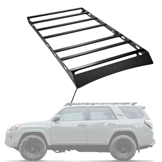 Sherpa - The Crestone Sport Full Height Aluminum Roof Rack with Crossbars Made for 2010-24 Toyota 4Runner 5th Gen. - Drill Free Rack for Tents; Kayaks; Bikes; Skis Made in the USA