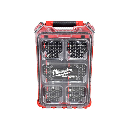 Milwaukee 49-66-6803  Impact Duty 1/2" Drive Metric Deep Well PACKOUT Socket Set (16-Piece)
