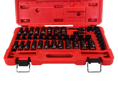 Milwaukee 49-66-7009 43PCSHOCKWAVE Impact Duty 3/8" Drive SAE & Metric Deep 6 Point Socket Set