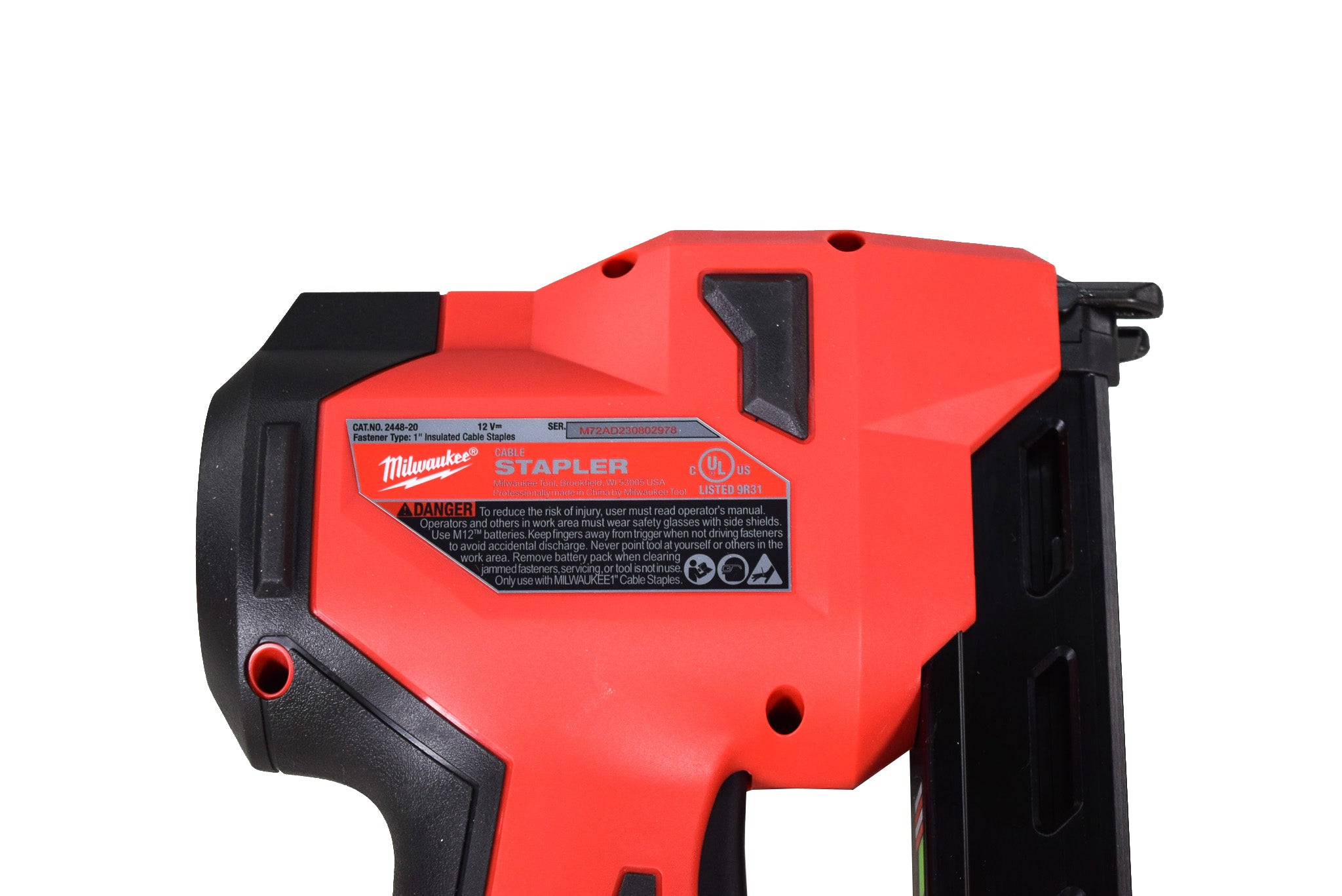 Milwaukee 2448-20 M12 Cable Stapler
