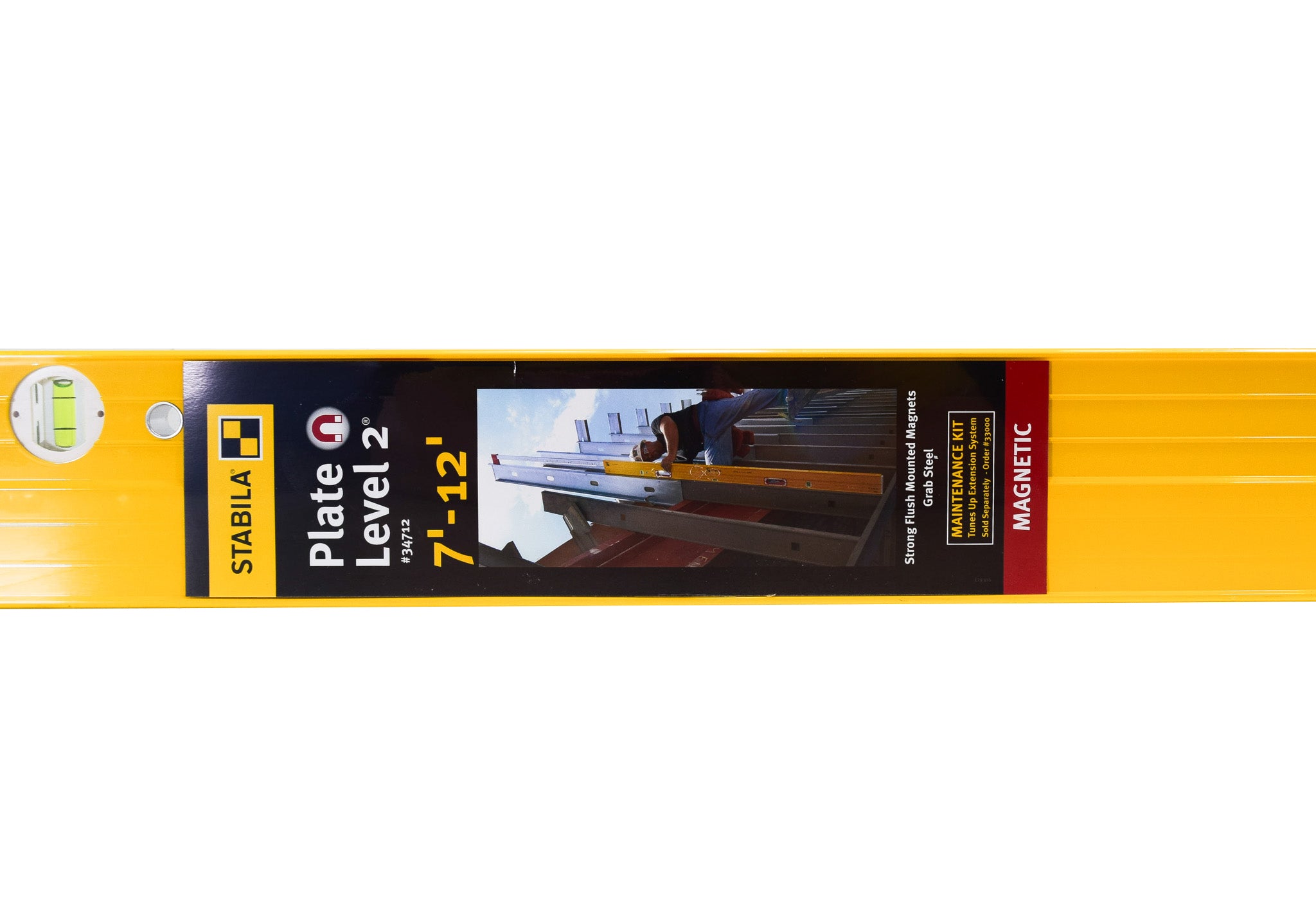 Stabila 34712 7ft. - 12ft. Magnetic Extendable Plate to Plate Level