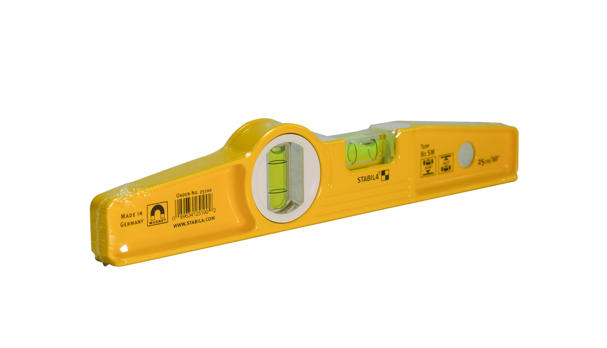 Stabila 48296 10"/24"/48" Type 192-2 K Masonry 3-Level Set with Case