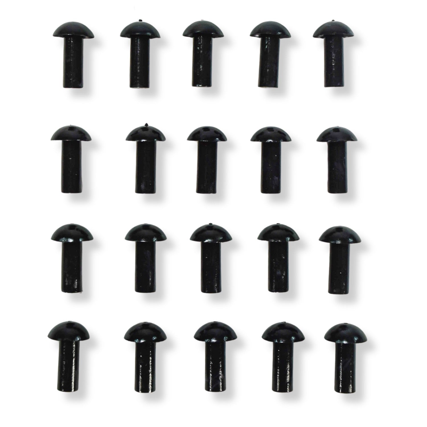 Stop & Go 1081 28 Piece Tubeless Mushroom Plug Tire Repair Kit with 20 Mushroom Plugs, Insertion Gun, Reamer, Rubber Cement, and Laminated Instructions for Motorcycles, ATVs, UTVs, and Cars