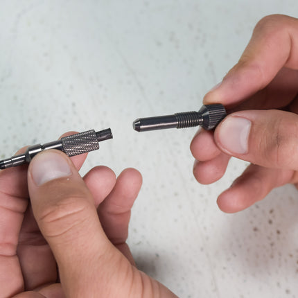 Stop & Go  200 1090A Mini Plugger & Inflation Kit - Tubeless Bicycle Tire Repair For E-Bikes, BMX, XC, & Mountain - Presta & Schrader Valve Compatible