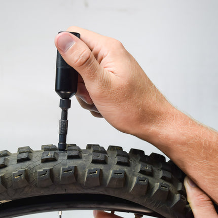 Stop & Go 200 Mini Pocket Plugger Tubeless Tire Repair Kit for Bikes & E-Bikes