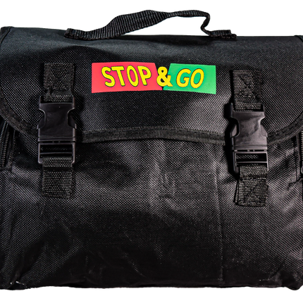 Stop & Go 2000 Portable 12 Volt Air Compressor - Inflates Up to 42" tires on Car, Motorcycle, ATV, UTV, Jeep, Truck, & Tractor (Single Piston)