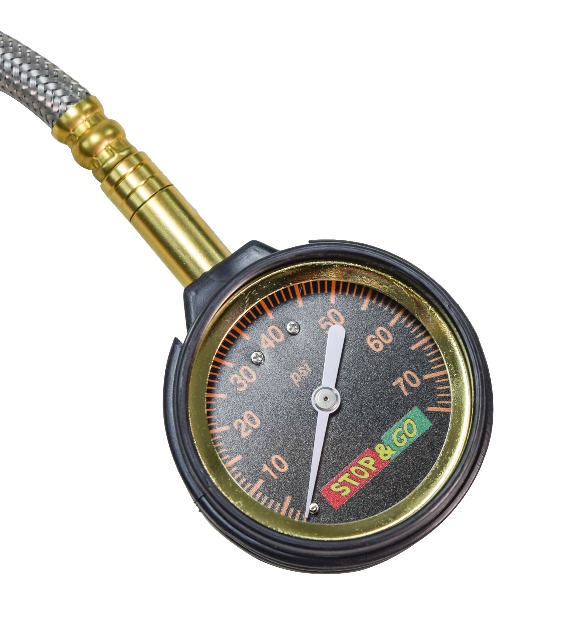 Stop & Go 2010 Rapid Analog Tire Deflator, Accurate 0-80PSI Pressure Gauge for Jeeps, 4x4, ATV, UTV, Truck, and Other Off Road Vehicles