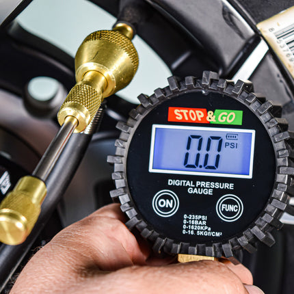 Stop & Go 2020 Rapid Digital Tire Deflator, Accurate 0-235PSI Pressure Gauge for Jeeps, 4x4, ATV, UTV, Truck, and Other Off Road Vehicles