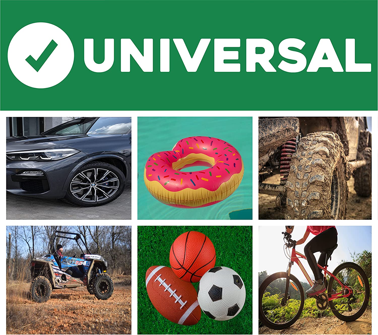 Stop & Go 2100 Portable 1.5 HP 12 Volt Dual Piston Air Compressor with 26ft Hose, Alligator Clips, Adapter Nozzles, and Carrying Bag for Cars, Motorcycles, ATVs, UTVs, Jeeps, Trucks, and Tractors